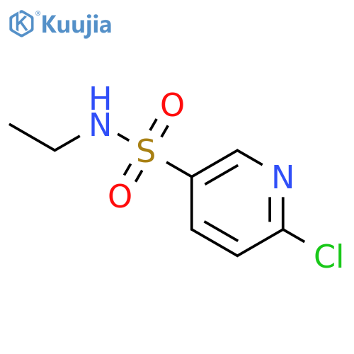 6-Chloro-N-ethylpyridine-3-sulfonamide structure