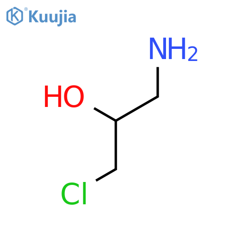 (2R)-1-amino-3-chloropropan-2-ol structure