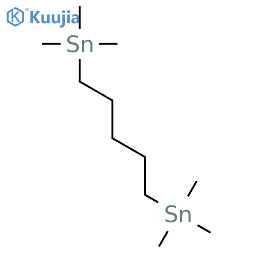 Stannane, 1,5-pentanediylbis[trimethyl- structure