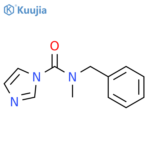 1H-Imidazole-1-carboxamide, N-methyl-N-(phenylmethyl)- structure