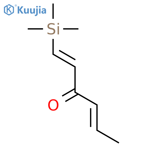 1,4-HEXADIEN-3-ONE, 1-(TRIMETHYLSILYL)- structure