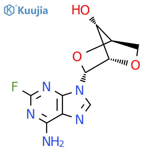 9-(2,5-Anhydro-β-D-arabinofuranosyl)-2-fluoro-(9CI) 9H-purin-6-amine structure