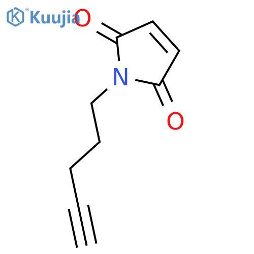 1-(Pent-4-yn-1-yl)-2,5-dihydro-1H-pyrrole-2,5-dione structure
