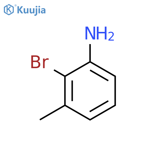 2-Bromo-3-methylaniline structure