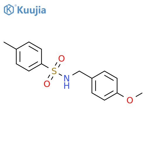 Benzenesulfonamide, N-[(4-methoxyphenyl)methyl]-4-methyl- structure