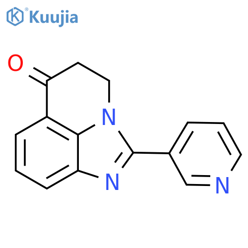 6H-Imidazo[4,5,1-ij]quinolin-6-one, 4,5-dihydro-2-(3-pyridinyl)- structure