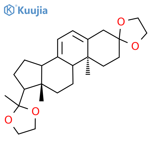 Dydrogesterone bis(Ethylene Acetal) structure