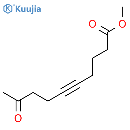 5-Decynoic acid, 9-oxo-, methyl ester structure