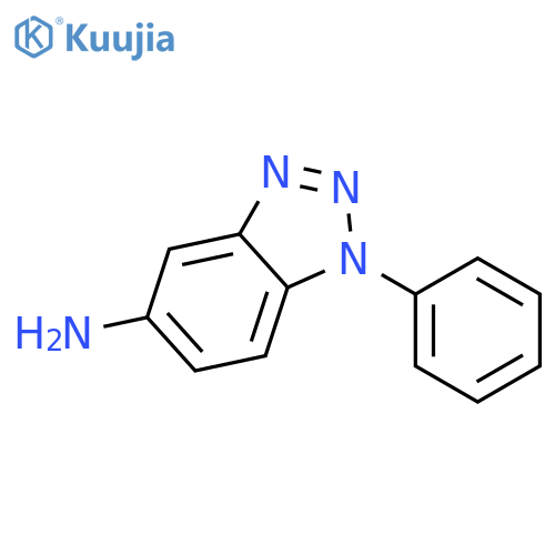 1H-Benzotriazol-5-amine,1-phenyl- structure