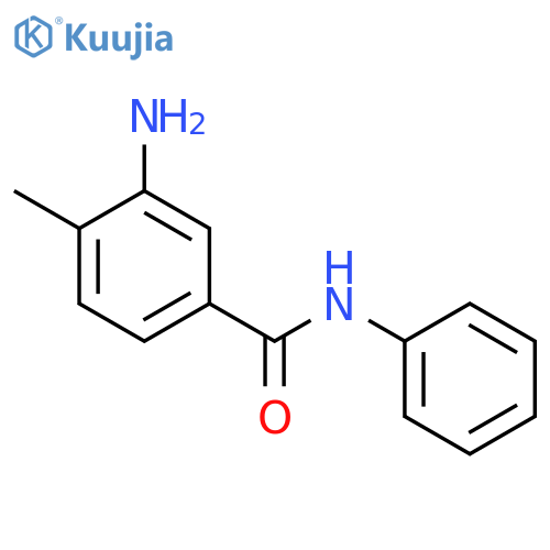 3-Amino-4-methyl-N-phenylbenzamide structure
