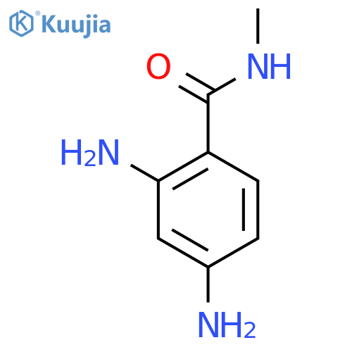 2,4-diamino-N-methylbenzamide structure