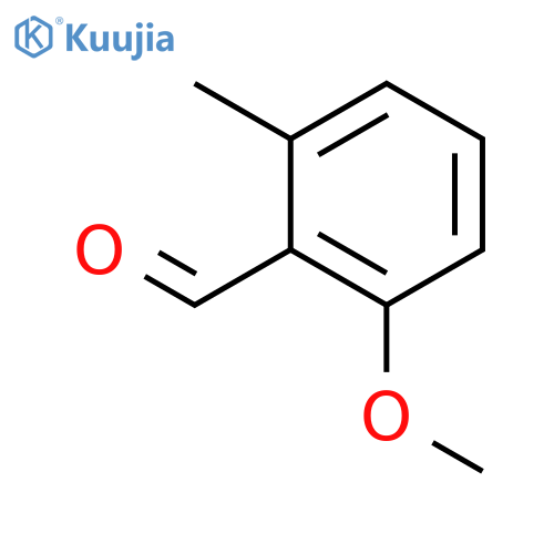 2-Methoxy-6-methylbenzaldehyde structure