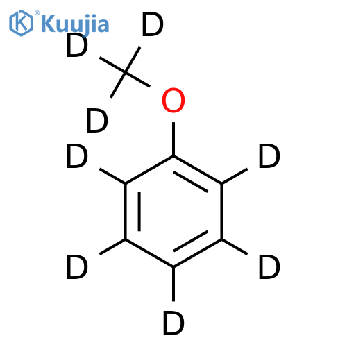Anisole-d8 structure