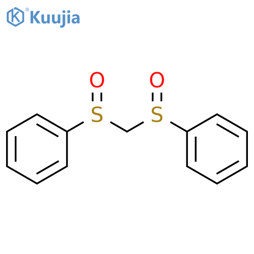 Benzene,1,1'-[methylenebis(sulfinyl)]bis- structure