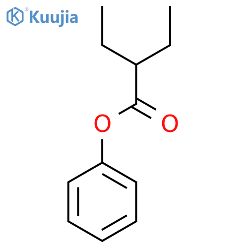 Phenyl 2-ethylbutanoate structure