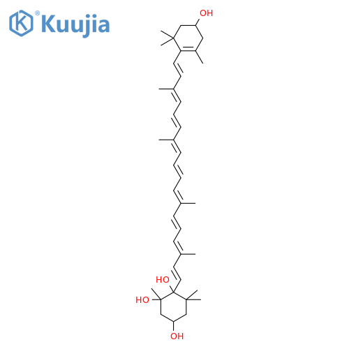 1-[(1E,3E,5E,7E,9E,11E,13E,15E,17E)-18-(4-Hydroxy-2,6,6-trimethylcyclohexen-1-yl)-3,7,12,16-tetramethyloctadeca-1,3,5,7,9,11,13,15,17-nonaenyl]-2,6,6-trimethylcyclohexane-1,2,4-triol structure