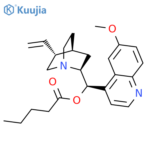 Quinine valerate structure