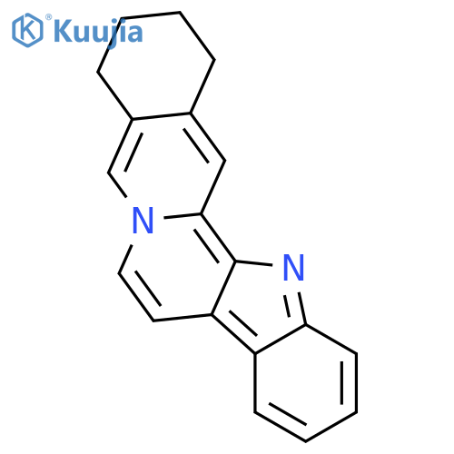 1H-Benz[g]indolo[2,3-a]quinolizin-6-ium,2,3,4,13-tetrahydro-, inner salt structure