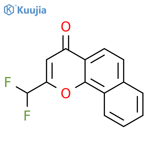 2-(difluoromethyl)-4H-benzo[h]chromen-4-one structure