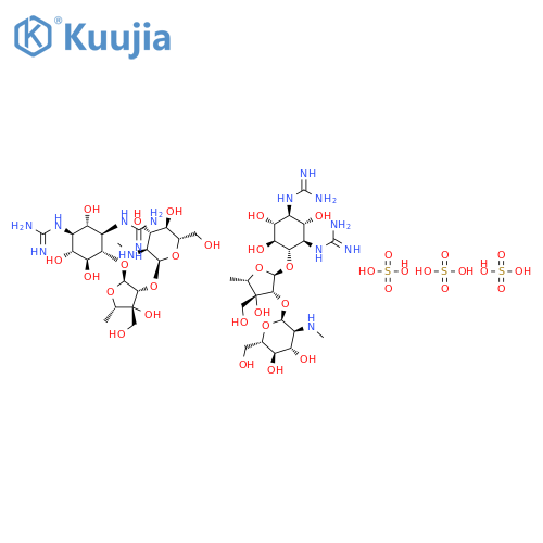 Dihydrostreptomycin sulfate structure