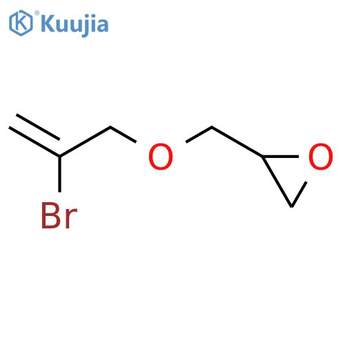OXIRANE, [[(2-BROMO-2-PROPENYL)OXY]METHYL]- structure