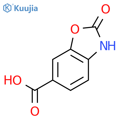 2-oxo-3H-1,3-benzoxazole-6-carboxylic acid structure