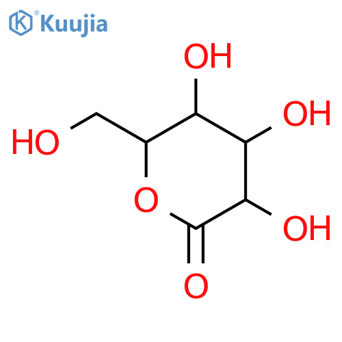 3,4,5-trihydroxy-6-(hydroxymethyl)oxan-2-one structure