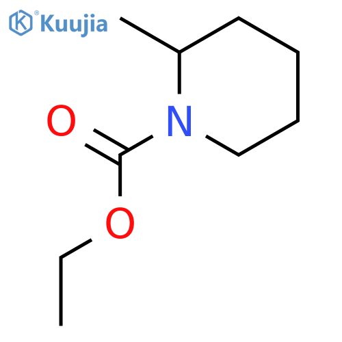 2-methyl-1-Piperidinecarboxylic acid ethyl ester structure