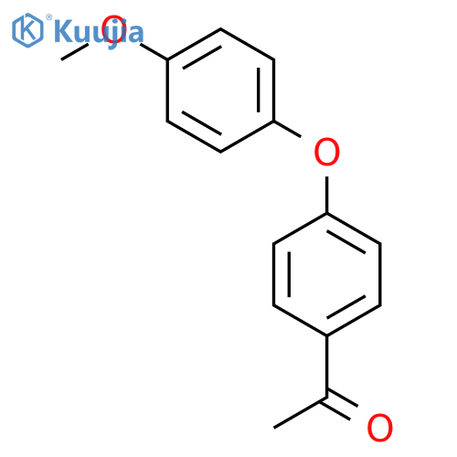 4'-(4-Methoxyphenoxy)acetophenone structure