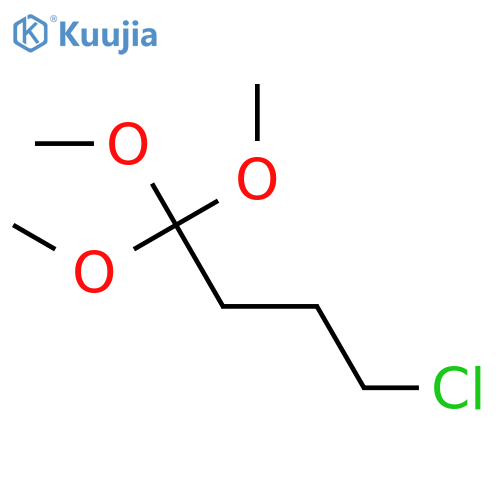 BUTANE, 4-CHLORO-1,1,1-TRIMETHOXY- structure