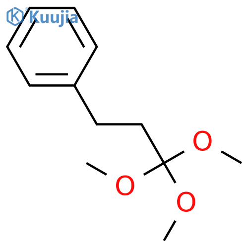 Benzene, (3,3,3-trimethoxypropyl)- structure