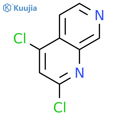 2,4-Dichloro-1,7-naphthyridine structure
