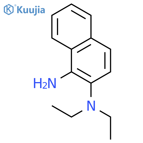 1,2-NAPHTHALENEDIAMINE, N2,N2-DIETHYL- structure