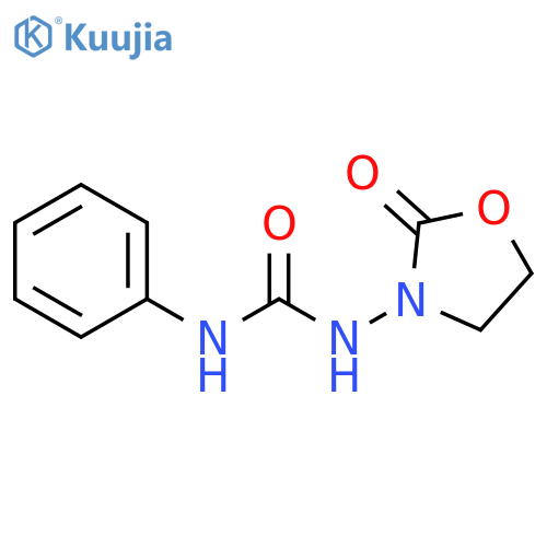 Urea, N-(2-oxo-3-oxazolidinyl)-N'-phenyl- structure