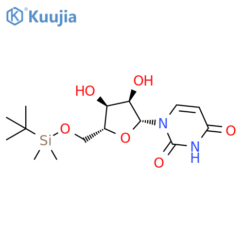 5'-O-tert-Butyldimethylsilyluridine structure