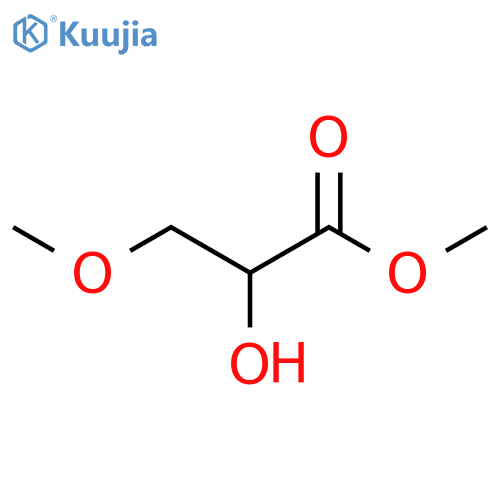 methyl 2-hydroxy-3-methoxypropanoate structure