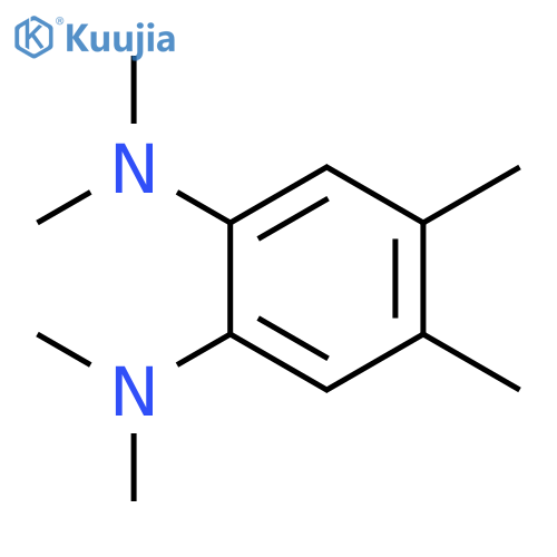 N,N,N',N',4,5-hexamethylbenzene-1,2-diamine structure