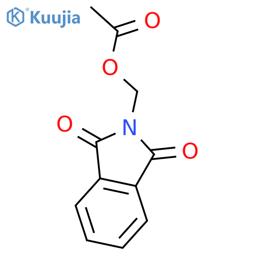 (1,3-Dioxoisoindolin-2-yl)methyl acetate structure