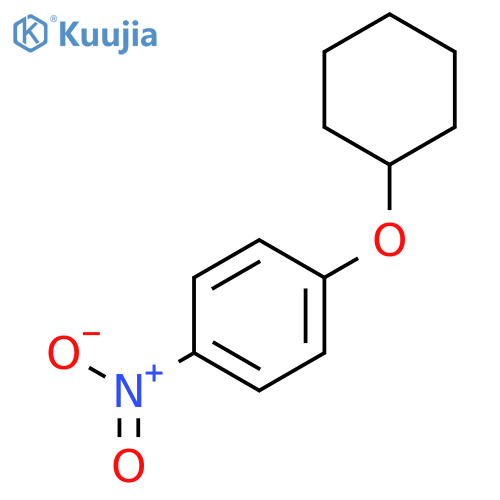 Benzene, 1-(cyclohexyloxy)-4-nitro- structure
