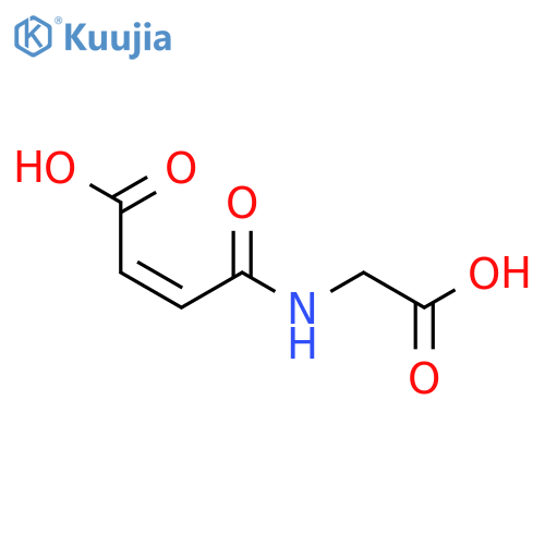 N-Glycinylmaleamic acid structure