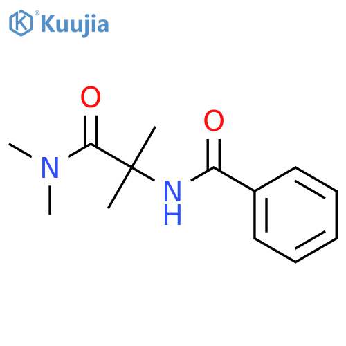 Benzamide, N-[2-(dimethylamino)-1,1-dimethyl-2-oxoethyl]- structure