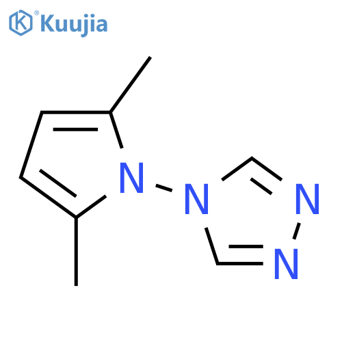 4-(2,5-dimethyl-1H-pyrrol-1-yl)-4H-1,2,4-Triazole structure