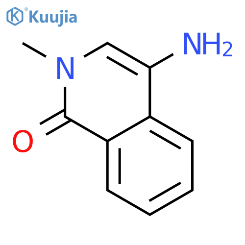 4-amino-2-methylisoquinolin-1(2H)-one structure