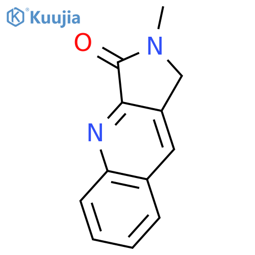 3H-Pyrrolo[3,4-b]quinolin-3-one, 1,2-dihydro-2-methyl- structure