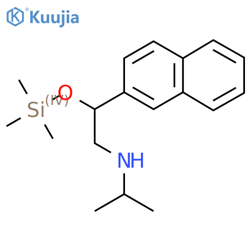 2-Naphthaleneethanamine, N-(1-methylethyl)-beta-[(trimethylsilyl)oxy]- structure