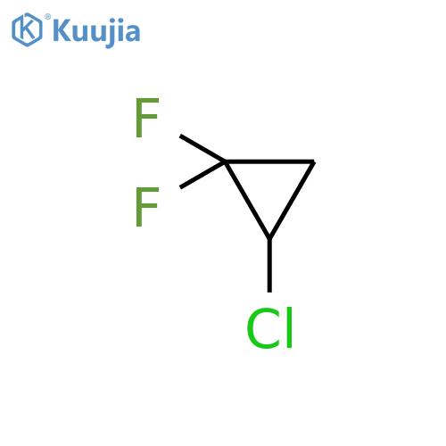 Cyclopropane, 2-chloro-1,1-difluoro- structure
