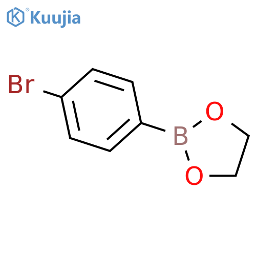 1,3,2-DIOXABOROLANE, 2-(4-BROMOPHENYL)- structure
