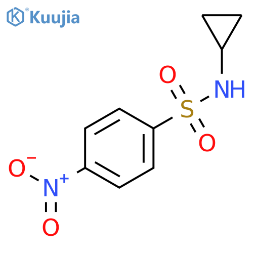 N-Cyclopropyl 4-Nitrophenylsulfonamide structure