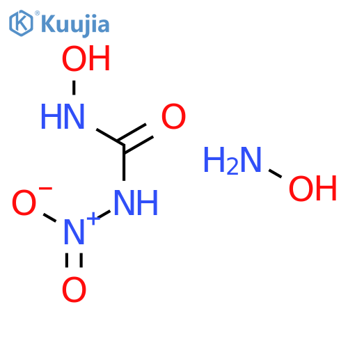 UREA, N-HYDROXY-N'-NITRO-, COMPD. WITH HYDROXYLAMINE (1:1) structure