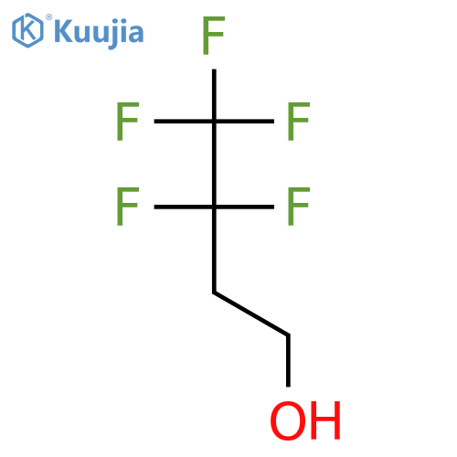 3,3,4,4,4-pentafluorobutan-1-ol structure